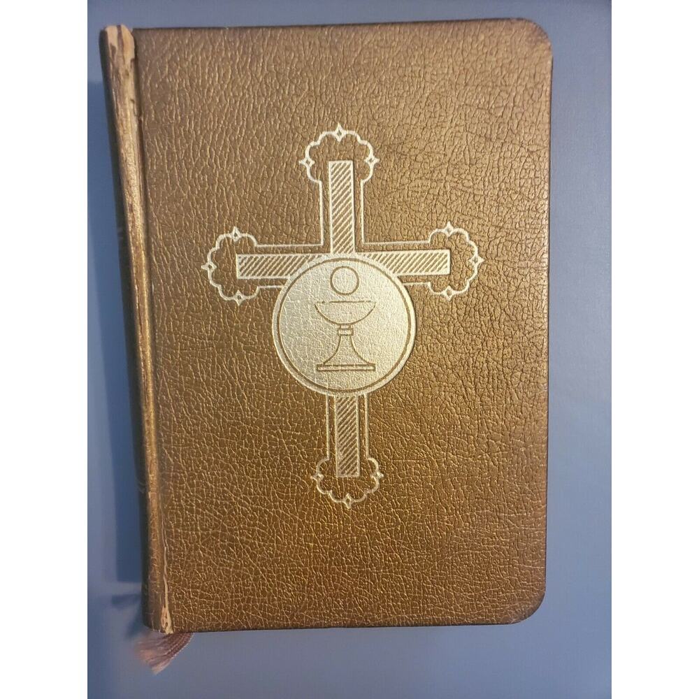The Catholic Missal Library of Catholic Devotion Metallic Gold 1960